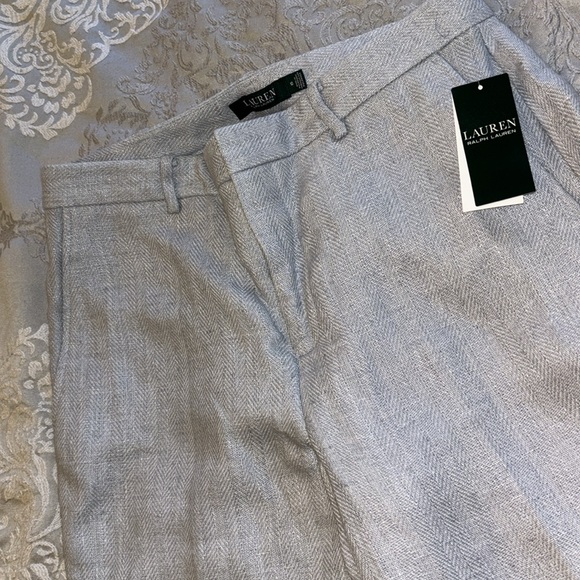RALPH LAUREN LINEN PANTS SIZE 10 - Picture 2 of 5